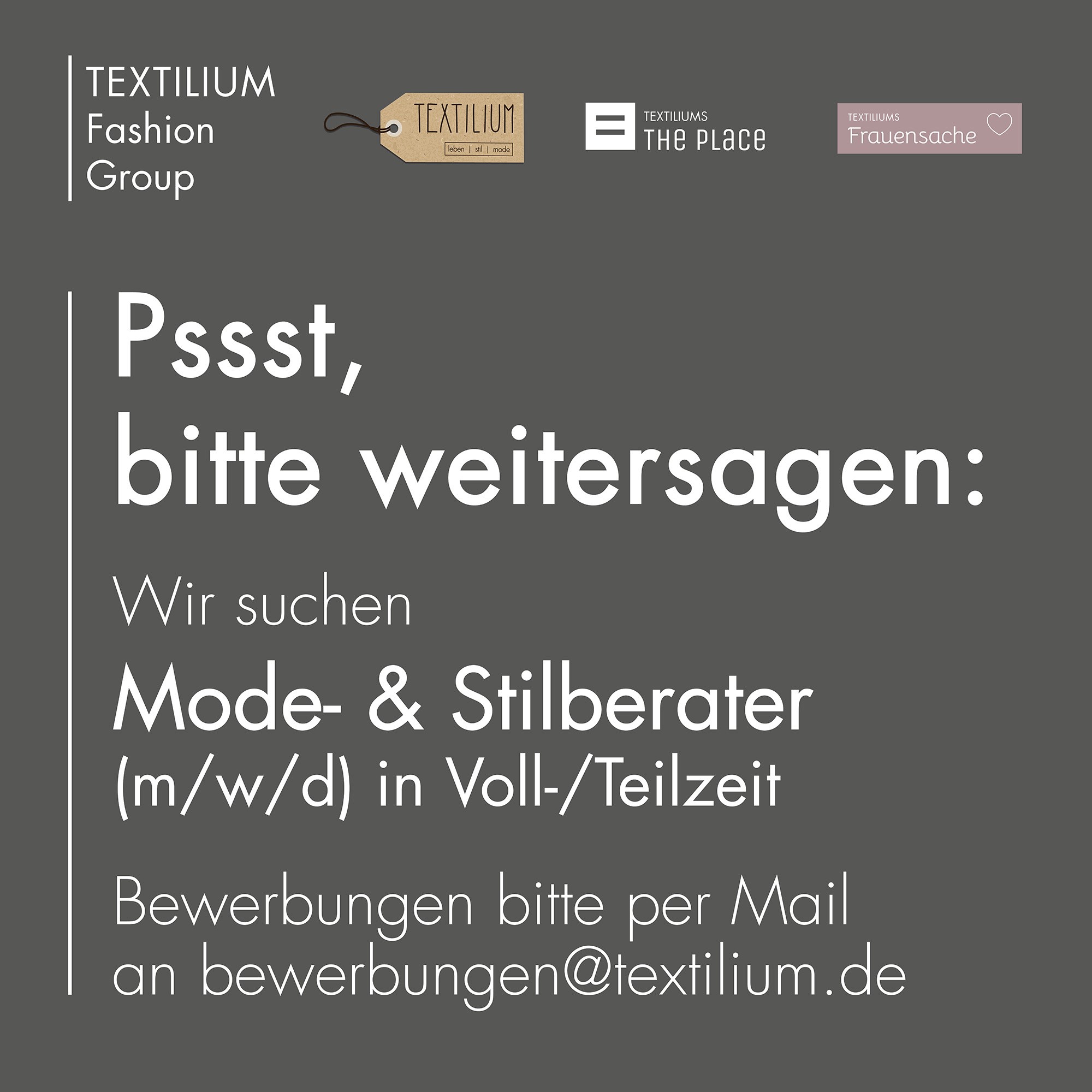Stellenanzeige